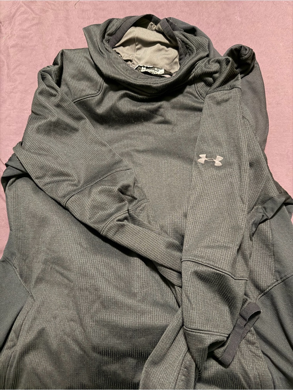 Under Armour Charcoal Gray Pullover Hoodie